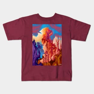 Ruins of Kazathron Palace Kids T-Shirt